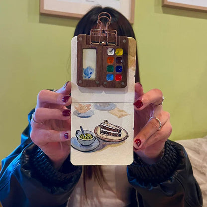 Kit Acquerello Portatile Mini – Crea ovunque la tua arte