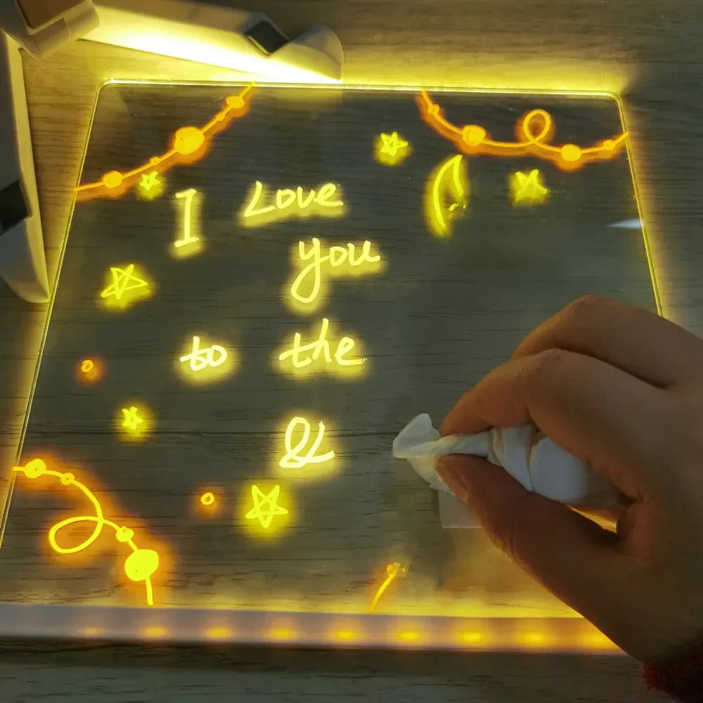 Tavoletta Luminosa LED per Disegnare – Crea e Impara con la Luce