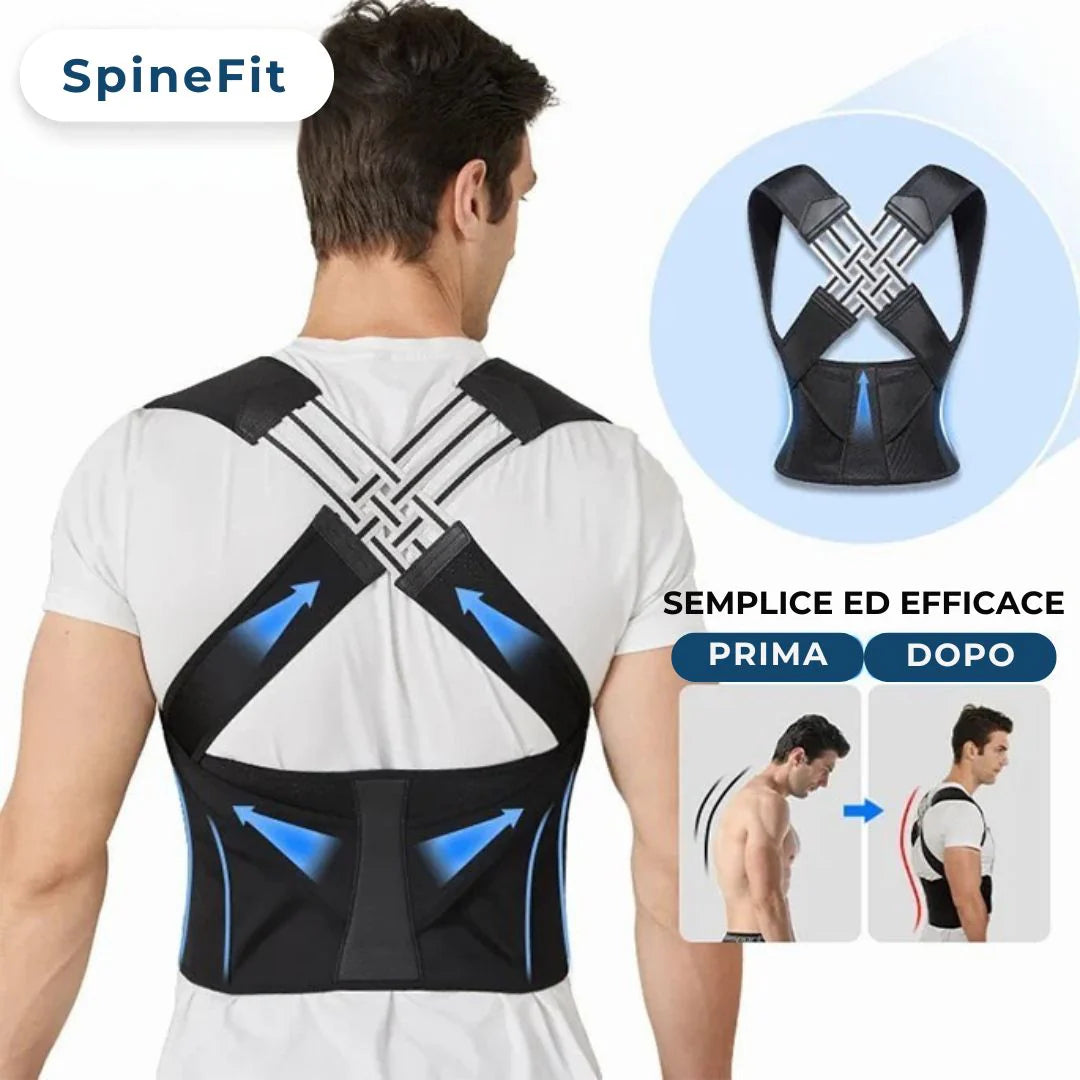 Correttore Posturale SpineFit™ – Sollievo immediato per la schiena