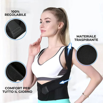 Correttore Posturale SpineFit™ – Sollievo immediato per la schiena